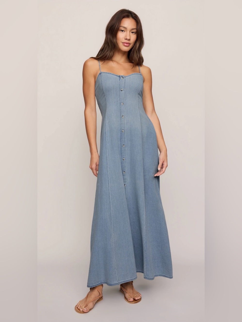 Z Supply Angel Eyes Chambray Dress